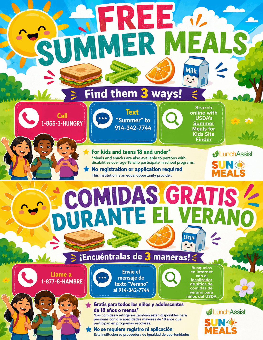 Free Meal Locations